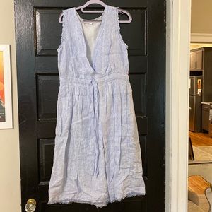 Roller rabbit seersucker midi dress size S